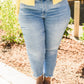 Judy Blue Mid-Rise Bleach Splash Jeans