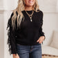 Katrina Fringe Sweater
