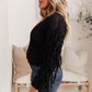 Katrina Fringe Sweater