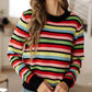 Keep Dreaming Striped Sweater