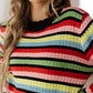 Keep Dreaming Striped Sweater