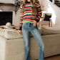 Keep Dreaming Striped Sweater
