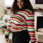 Keep Dreaming Striped Sweater