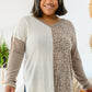 Keep Me Longing Animal Print Long Sleeve
