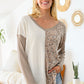 Keep Me Longing Animal Print Long Sleeve