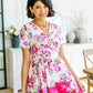 Keep Talking Floral Skort Dress