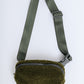 Keeping Up Sherpa Side Bag in Green
