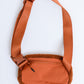 Keeping Up Sherpa Side Bag in Cognac Brown