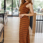Keep it Casual Striped Maxi Dress