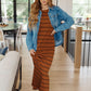 Keep it Casual Striped Maxi Dress