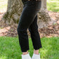 Judy Blue Destroyed Hem Crop Jeans
