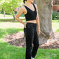 Judy Blue Destroyed Hem Crop Jeans