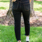 Judy Blue Destroyed Hem Crop Jeans