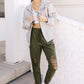 Kick Back Distressed Joggers In Olive