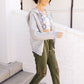 Kick Back Distressed Joggers In Olive