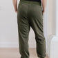 Kick Back Distressed Joggers In Olive