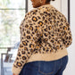 Kimberly Fuzzy Animal Print Cardigan