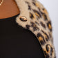 Kimberly Fuzzy Animal Print Cardigan