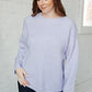 La-La Lux Sweater in Lavender