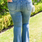 Judy Blue Contrast Trouser Flare Jeans
