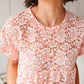 Lace Baby Pink Top