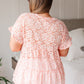Lace Baby Pink Top