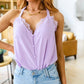 Lace Bonbon Bodysuit in Lavender