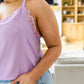 Lace Bonbon Bodysuit in Lavender