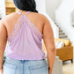 Lace Bonbon Bodysuit in Lavender