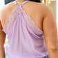 Lace Bonbon Bodysuit in Lavender