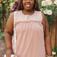 Embroidery Kissed Tank