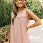 Embroidery Kissed Tank