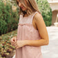 Embroidery Kissed Tank