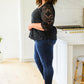 Lace Surprise Blouse In Black