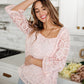 Lace Surprise Blouse In Pink