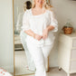 Lace Surprise Blouse in Ivory