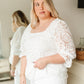 Lace Surprise Blouse in Ivory