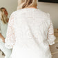 Lace Surprise Blouse in Ivory