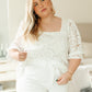 Lace Surprise Blouse in Ivory