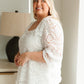 Lace Surprise Blouse in Ivory