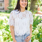 Lace of My Heart Top