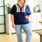 Laid Back Lace Up Top