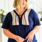 Laid Back Lace Up Top