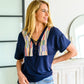 Laid Back Lace Up Top