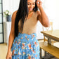 Lanikai Floral Tiered Skirt