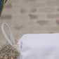 Large Cloud Cosmetic Bag Ivory White