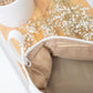 Large Cloud Cosmetic Bag Ivory White