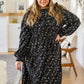 Larissa Long Sleeve Ruffle Hem Dress
