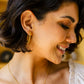 Laurel Wreath Hoop Earrings