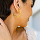 Laurel Wreath Hoop Earrings